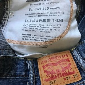 vintage 90’s levi’s 517